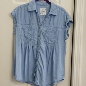 Womens chambray top